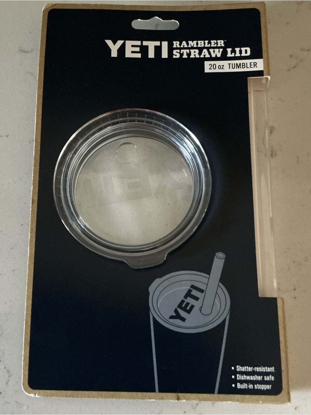 Yeti rambler straw lid 20 oz